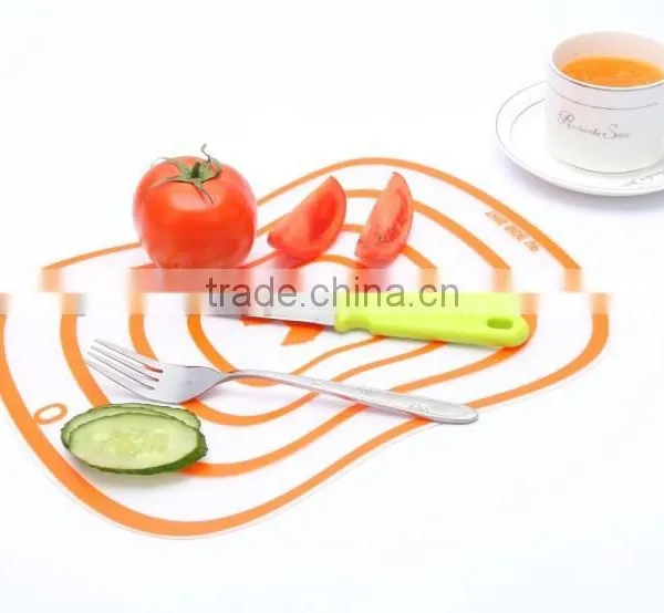 Foldable Flexible Plastic pp Kitchen Cutting Board photo-2