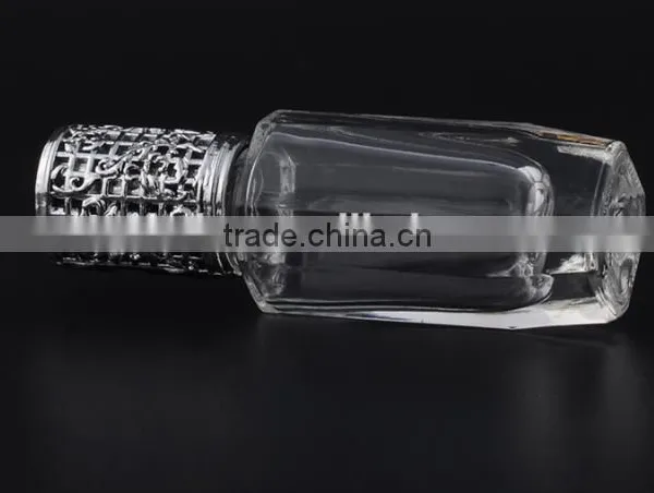 10 ml Hexagonal Colorful Transparent Glass Bead Bottle uv Ball Perfumel Bottle photo-3