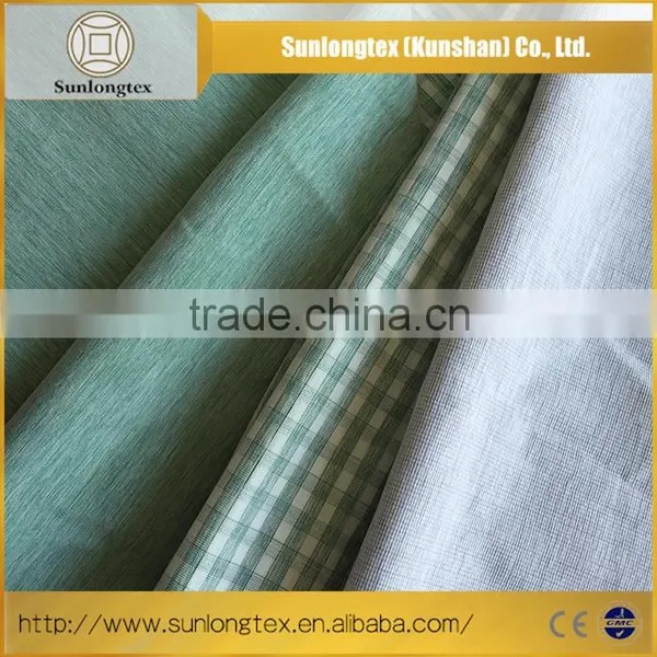 New Style Low Cost 100%polyester Shirt Fabric photo-2