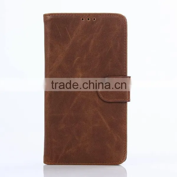 2015 Crazy Horse Leather Wallet Case for LG G4 Note,For lg g4 Note Case photo-4