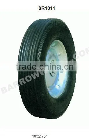 Solid Rubber Wheel 10"x2.75"