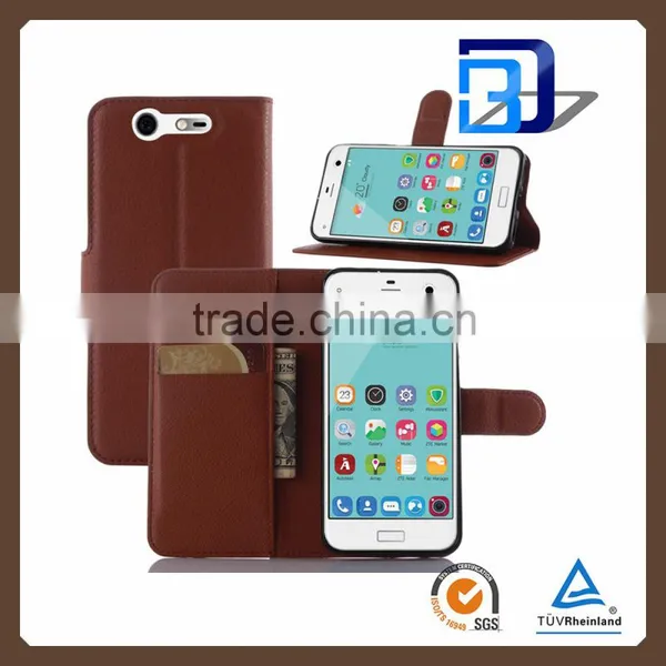 New Products 2016 Innovation Product Stand Wallet Lychee Flip Leather Cover for ZTE Blade S7 Case Mobile Accessories photo-6