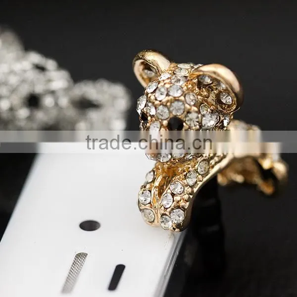 Rhinestone Dust Plug Luxurious Crown Earphone Dust,promotion Gift A46 photo-5