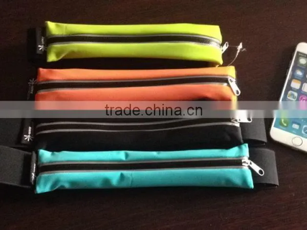 New Reflective Strip Zipper Pocket/purse for Your Smart Phone