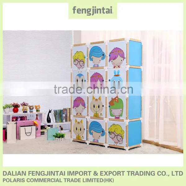 2015 Hot Sales High Quality Fabric and Bedroom Furniture Type Clothes Closet photo-5
