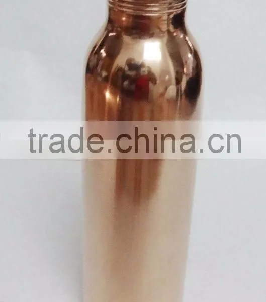 Traveller's Pure Copper Water Bottle for Ayurvedic Health Benefits photo-5