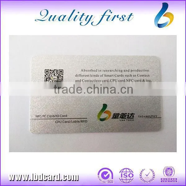 Shenzhen Factory PVC Standard Size Gift Card With Number Printing photo-4