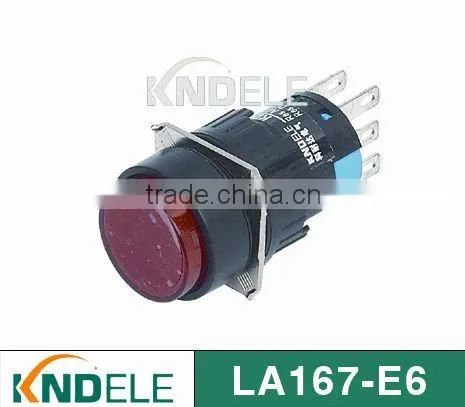 E6-XD . E6-XDF. E6-XDJ Push Button Switch With Indicator