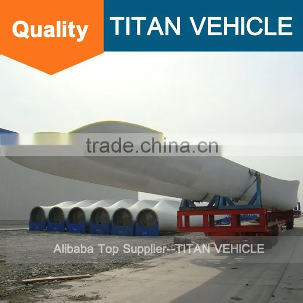 TITAN Extendable Trailer for 45mts 56mts 60 Meters Wind Blade Transport photo-4