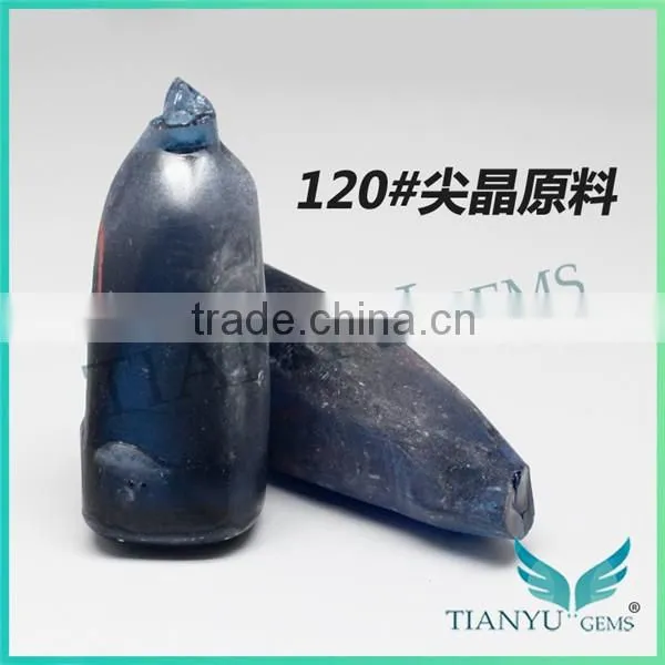 Wuzhou Hotsale AAA Garde 120# Oval Zircon Blue Spinel Gemstone photo-4