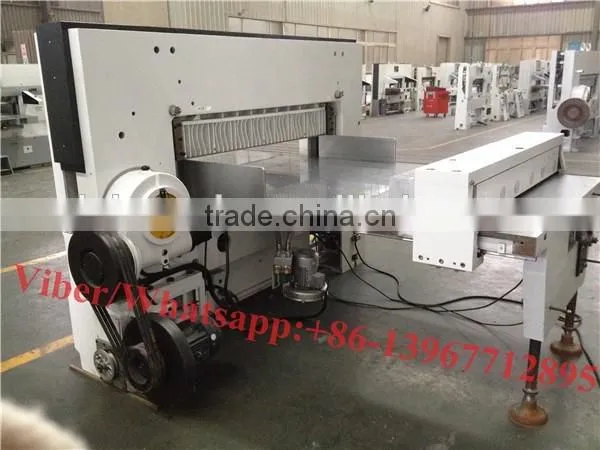 M15 Model Siemens PLC Touch Screen Program Control Paper Cutting Machine photo-5