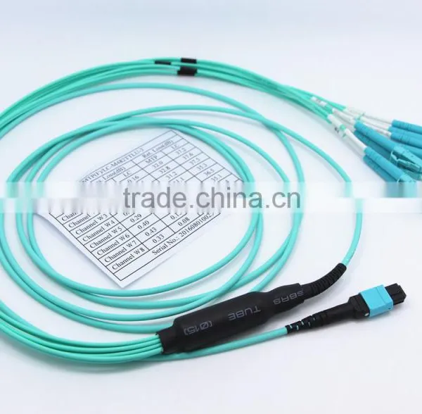 Chinese High Quality MTP to LC Fiber Optic Patch Cord photo-4
