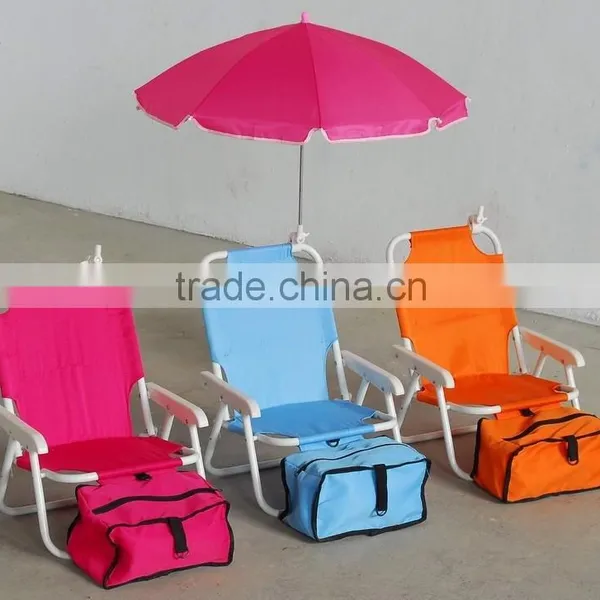 Kid Foldable Beach Chair With Umbrella