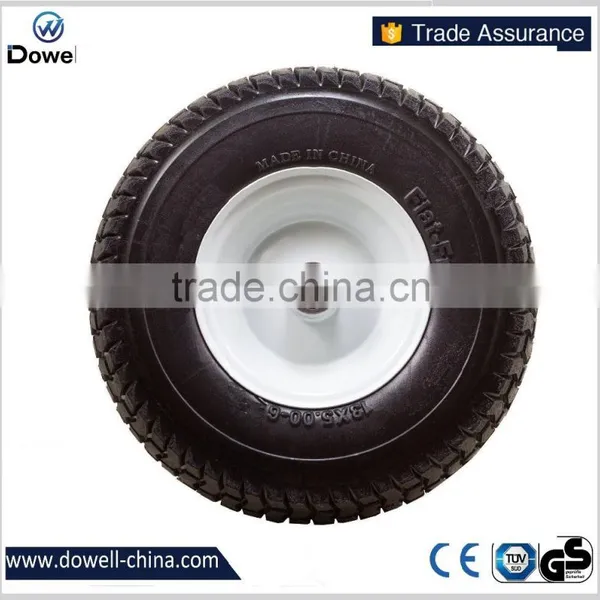 13x5.00-6" Flat Free Tire With Turf Tread photo-2