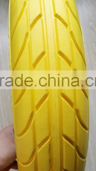 4.00-8 PU Filled Tire Wheel Trolley Wheel photo-2