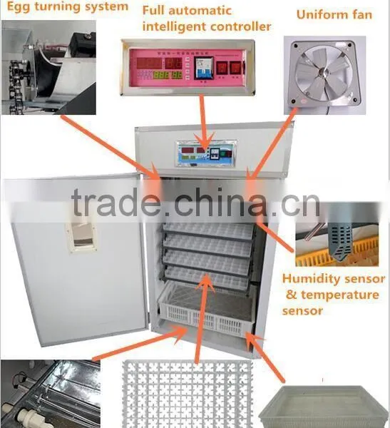 352 Fully Automatic Egg Incubator, High Efficiency Incubator for Hatching Chicken, Goose,duck, Quali, photo-3