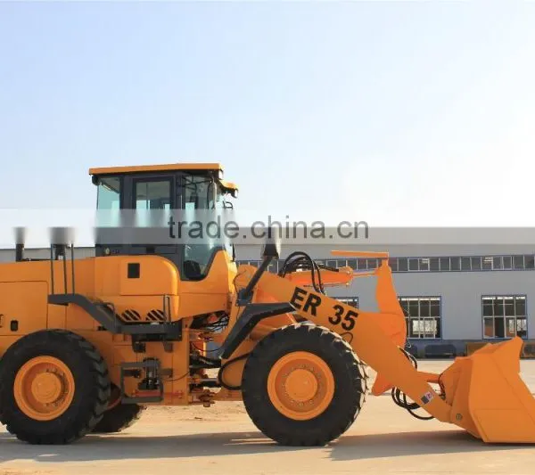 Qingdao Everun Brand 3.0Ton Construction Usage Small Wheel Loader With Luxury Cabin photo-4