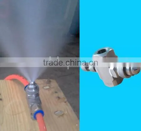 1/4" X 1/4" Mixing Air Atomizing Viscous Liquid Adjustable Fogging Nozzles photo-5