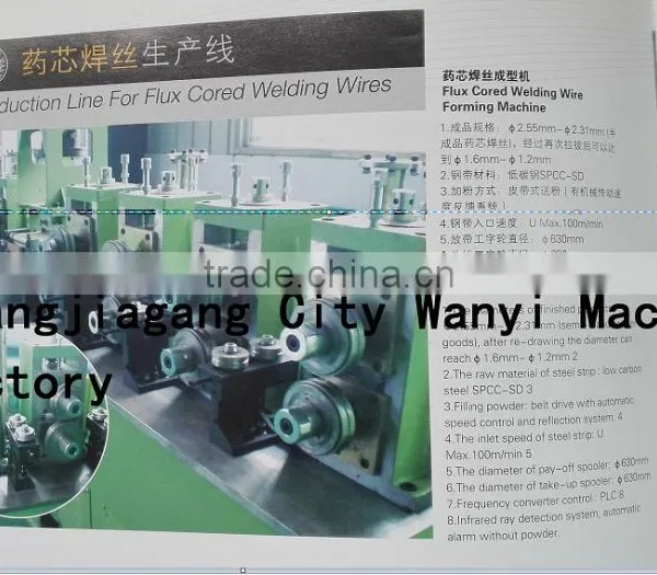Flux Cored Wire Roller Forming Machine photo-4