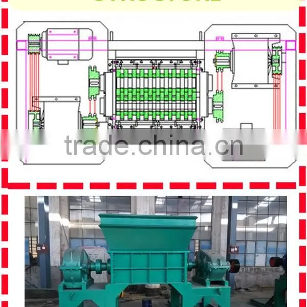 Strong Strength Shredder for Plastic Block photo-3