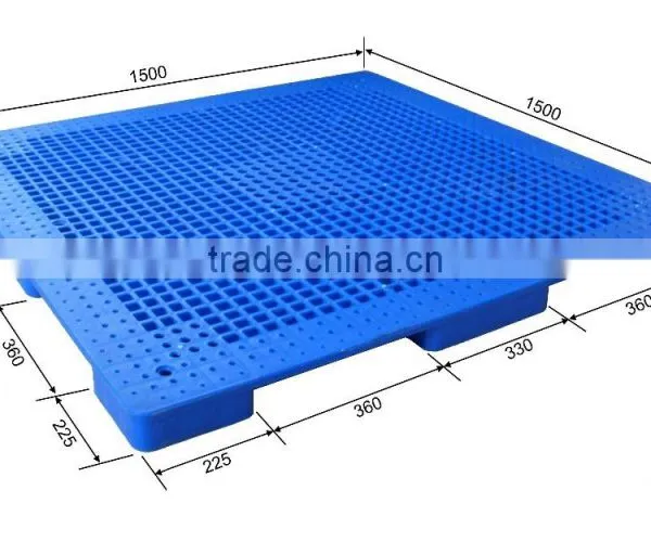 Economical and Practical Plastic Pallet XD1210-150 Mesh Three Skids photo-4