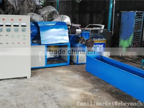 Hdpe/pp Flake Pelletizing Pet Plastic Recycling Machine photo-5