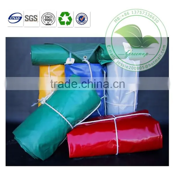 Economic Durable Flame Retardant PVC Tarpaulin Cover for Vehicle/Stake Body Cover/Truck Body Cover photo-2