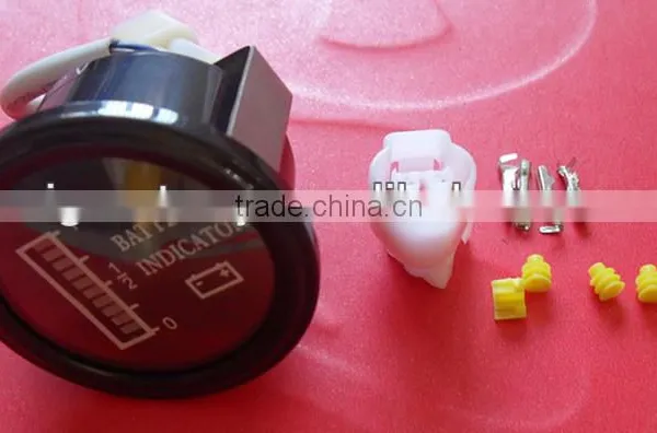 12V, 24V, 36V, 48V,60V, 72V,led Light Battery Indicator (round) photo-4