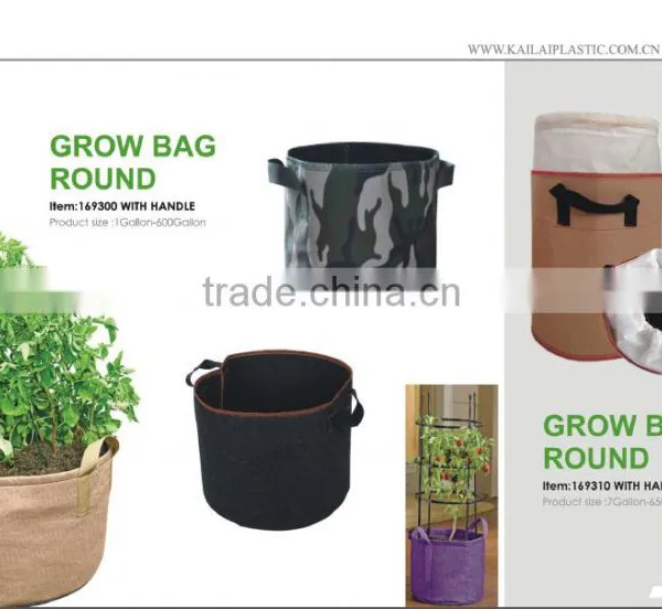 Grow Bags Fabric Planter Raised Bed Aeration Container With Good Quality photo-3