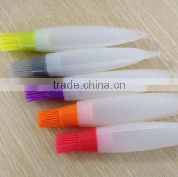 Silicone Tube Food Cooking Baking Tool Chocolate Egg Liquid Oil Pen Brush photo-2