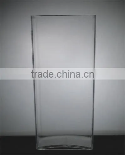 Indoor Clear Plastic Cylinder Vase ( Cube ) Acrylic Vase/flower Pot photo-2