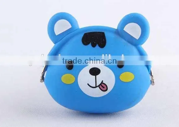 Bear Design Coin Purse/Silicone Purse photo-4
