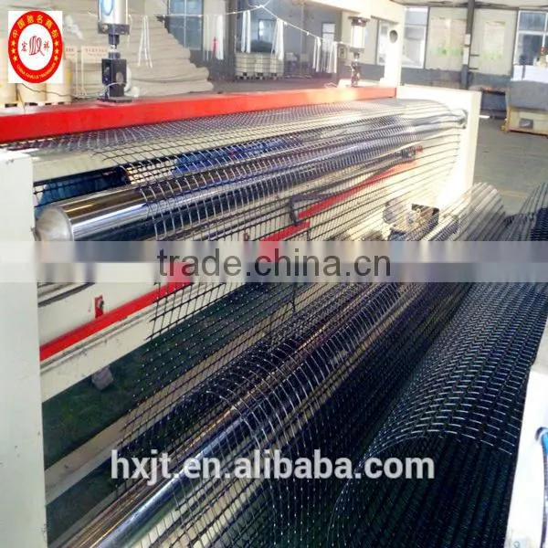 30KN Reinforce Rail Road Beds Double Direction Biaxia Warping Knitting Fiberglass Geogrids photo-2