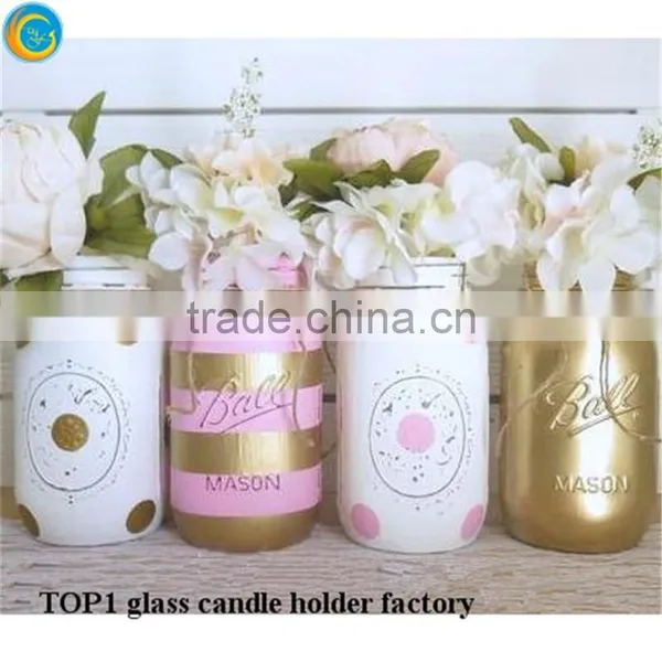 Apple Candle Holder Personalised Engraved Glass Mason Jar photo-6