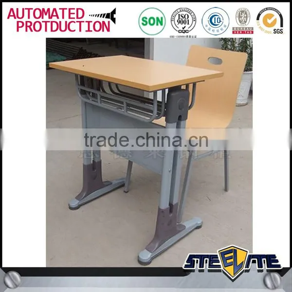 Durable Cheap Price School Furniture Student Single Desk and Chair Set photo-2