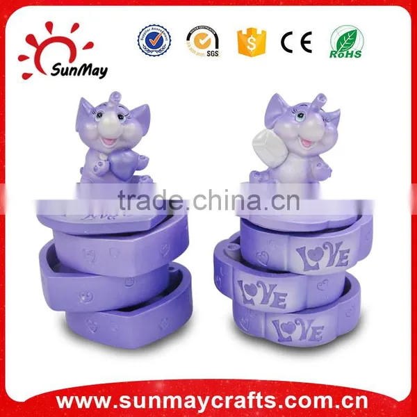 Polyresin Valentine Money Box for Gift photo-3