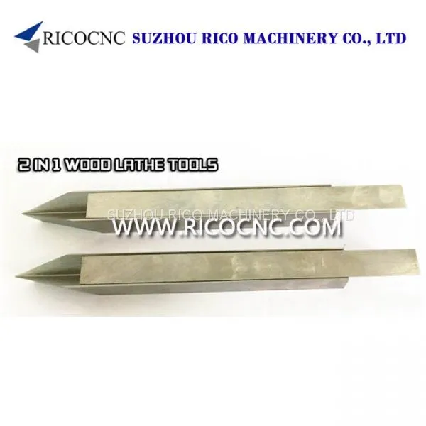 High Speed Steels V Cutter HSS Woodturning Tool CNC Wood Lathe Knife Turning Tools photo-2