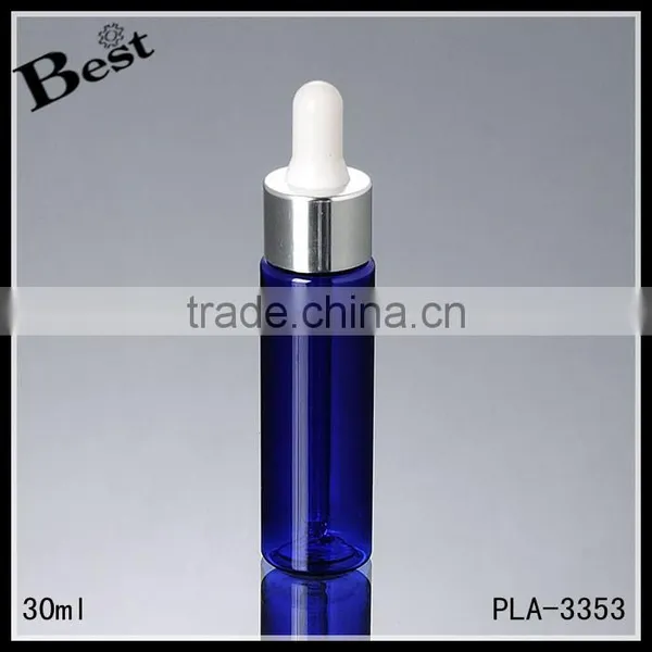 Wholesale Promotion Cosmetic Beard Oil Perfume White PP 30ml Aluminum Plastic Dropper Bottle photo-6