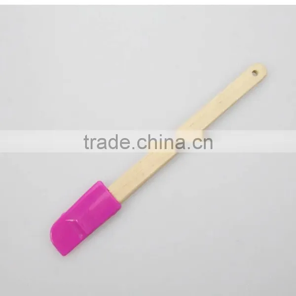 Cake Cream Solid Silicone Spatula Mixing Batter Scraper Brush Silicone Kitchen Tool photo-6