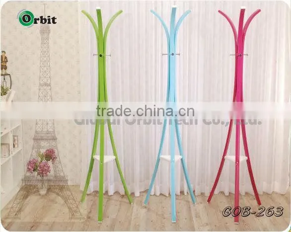 New Design Clothes Hanging Rail, Metal Coat Rack photo-2