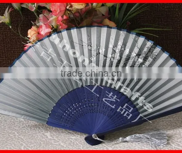 Chinese Style Bamboo Fabric Fan photo-3