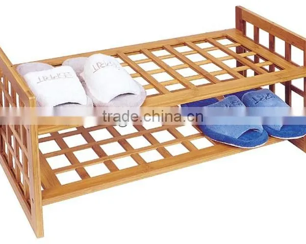 2017Totally Natural Bamboo Shoes Rack