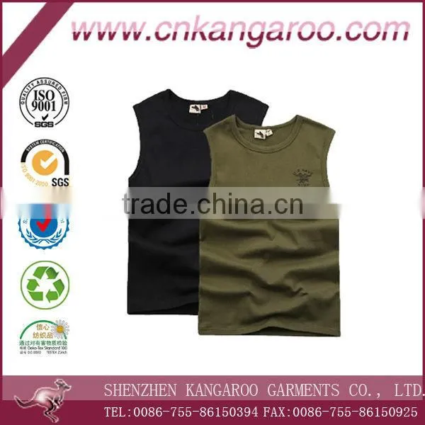 Men's Close-fitting Sleeveless Shirt