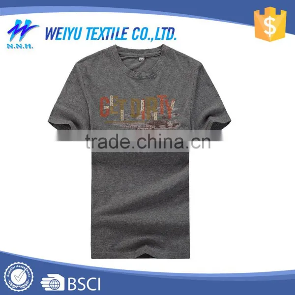 New Model 100% Cotton Round Collar Sport t Shirts photo-2