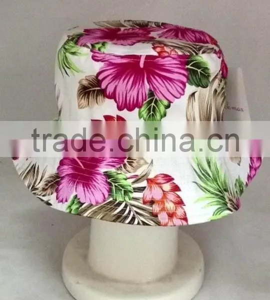 Fashion Bucket Hat With High Quality Digital Printing,flower Bucket Cap photo-2