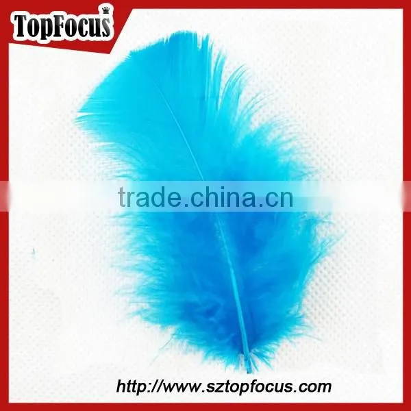 Cheap Hot Sale Colorful Decorations Fluffy Artificial Turkey Feather photo-2