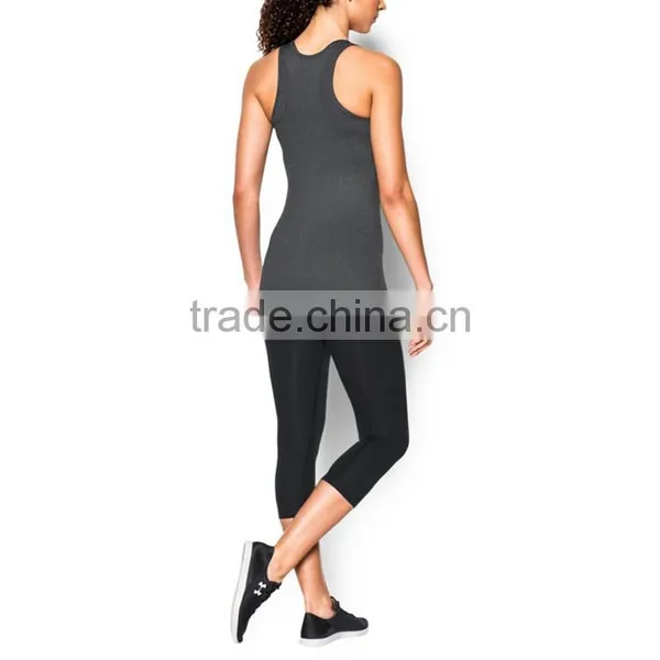 China Suppliers Factory Summer Woman Tank Top Custom Vest Gym Apparel photo-3