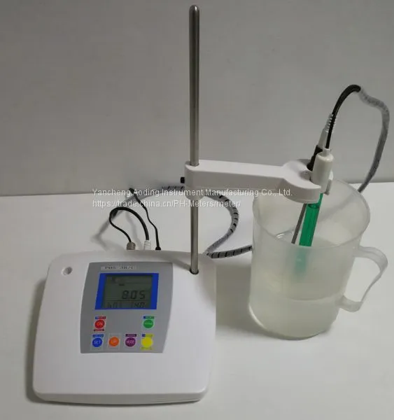 Aoding Instrument LCD Display Price of Digital Laboratory ph Meter