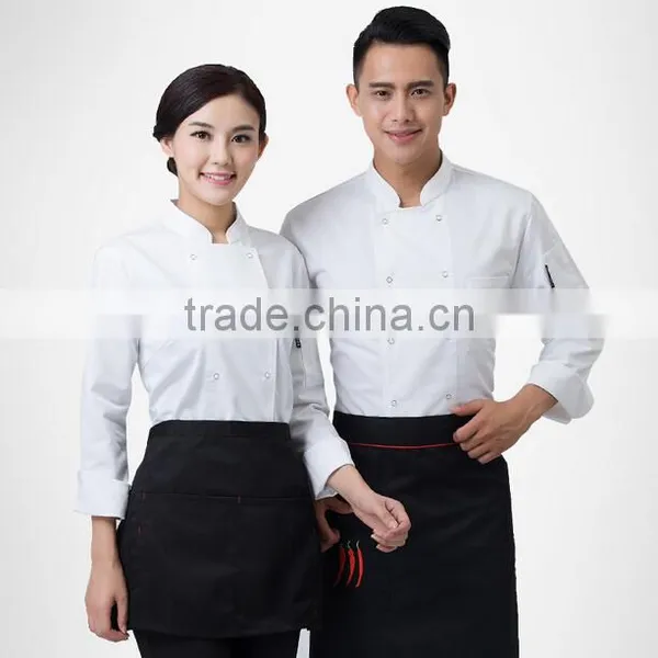 Custom Nice Design Restaurant Kits, Restaurant Wholesale Uniforms for Waiter and Waitress photo-4