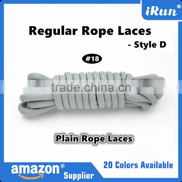 100% Polyester Dark Brown Rope Cord Shoelaces In Stock Fast Delivery - Amazon Yeezy Laces - Candy Youth Lace Color photo-4